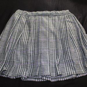 Pleated skater skirt